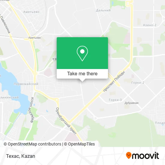 Техас map
