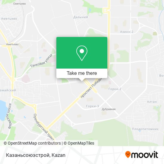 Казаньсоюзстрой map