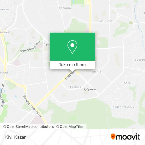 Kivi map