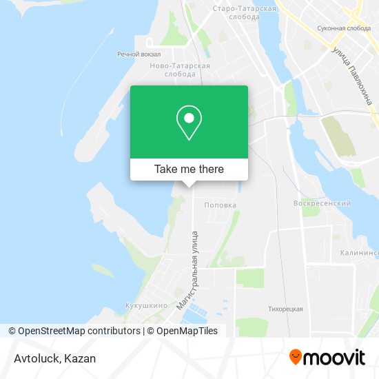 Avtoluck map