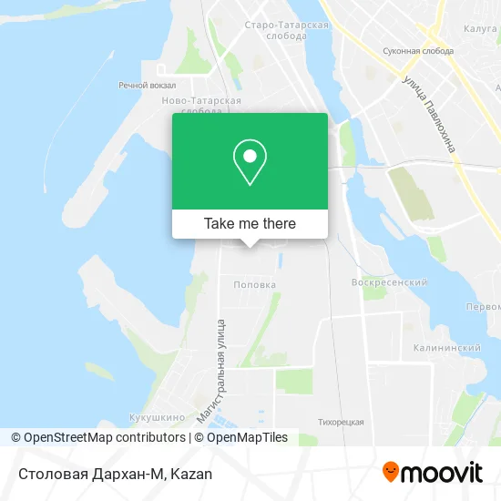 Столовая Дархан-М map