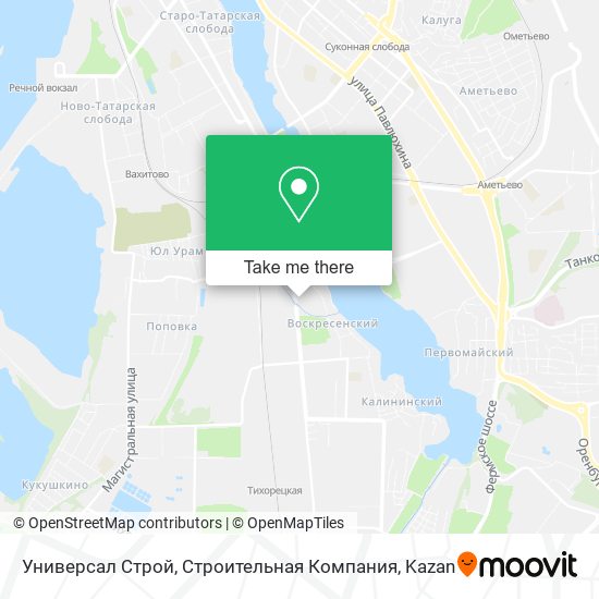 Универсал Строй, Строительная Компания map