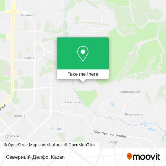 Северный-Делфо map