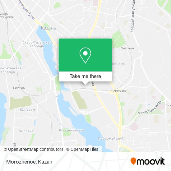 Morozhenoe map
