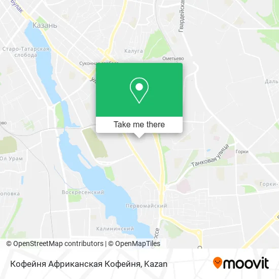 Кофейня Африканская Кофейня map