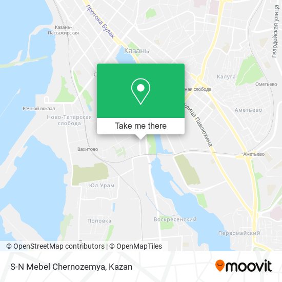 S-N Mebel Chernozemya map