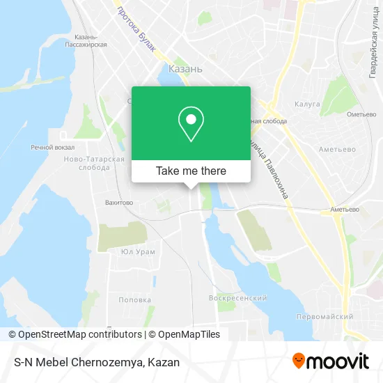 S-N Mebel Chernozemya map