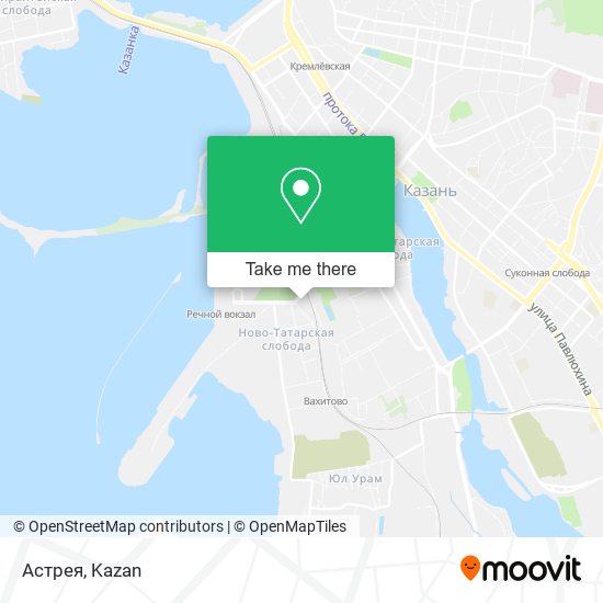 Астрея map