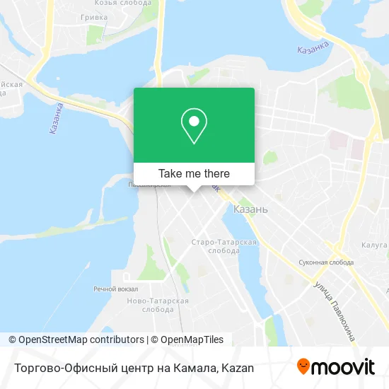 Торгово-Офисный центр на Камала map