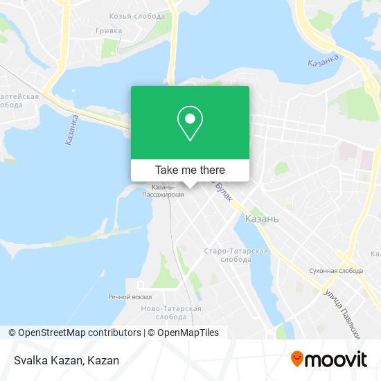 Svalka Kazan map