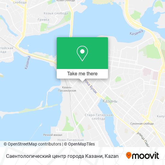 Саентологический центр города Казани map