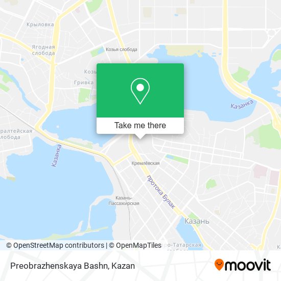 Preobrazhenskaya Bashn map