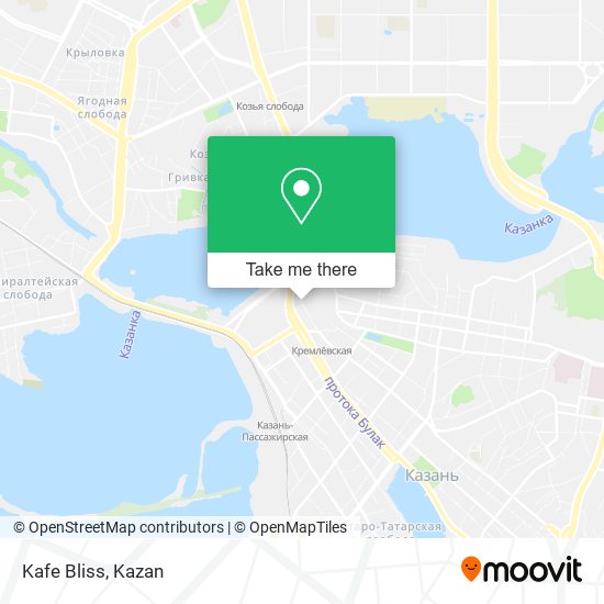 Kafe Bliss map