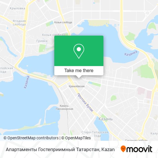 Апартаменты Гостеприимный Татарстан map