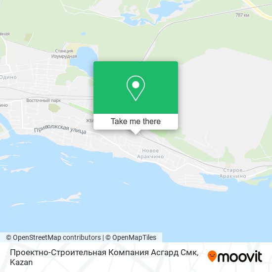 Проектно-Строительная Компания Асгард Смк map