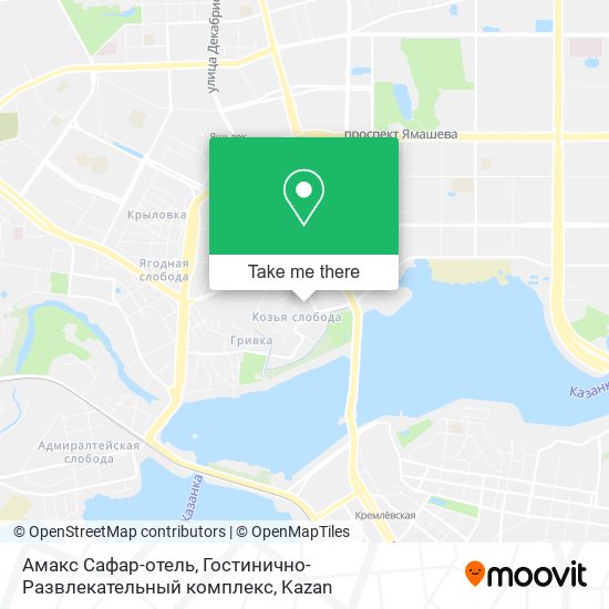Амакс Сафар-отель, Гостинично-Развлекательный комплекс map