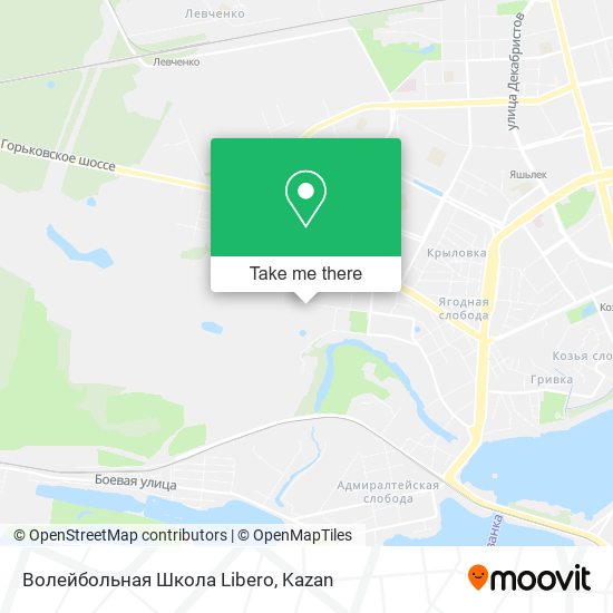 Волейбольная Школа Libero map