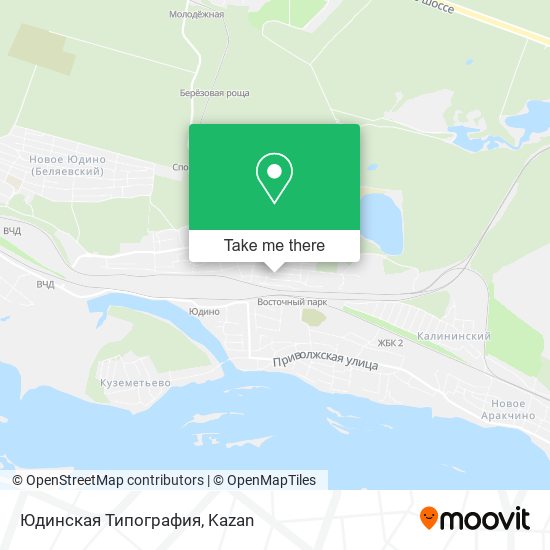 Юдинская Типография map