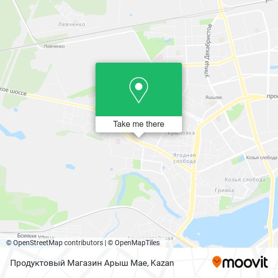 Продуктовый Магазин Арыш Мае map