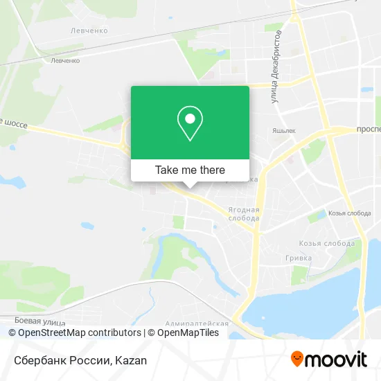 Сбербанк России map