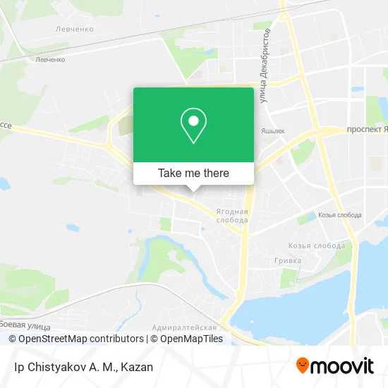 Ip Chistyakov A. M. map