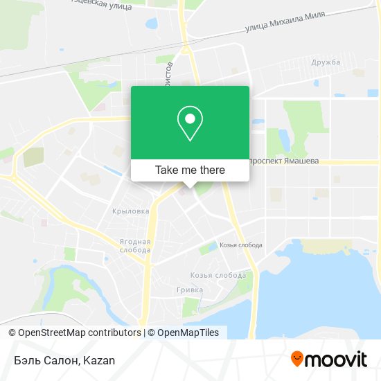 Бэль Салон map