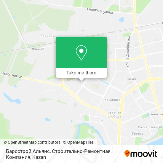 Барсстрой Альянс, Строительно-Ремонтная Компания map