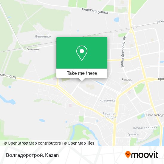 Волгадорстрой map