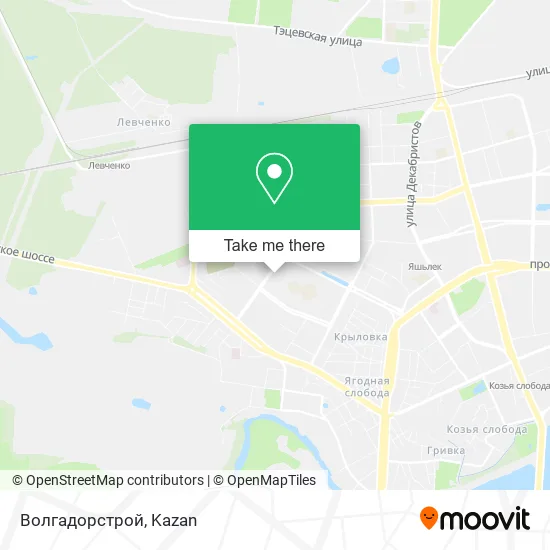 Волгадорстрой map