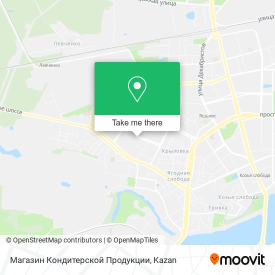 Магазин Кондитерской Продукции map