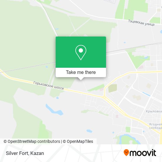 Silver Fort map