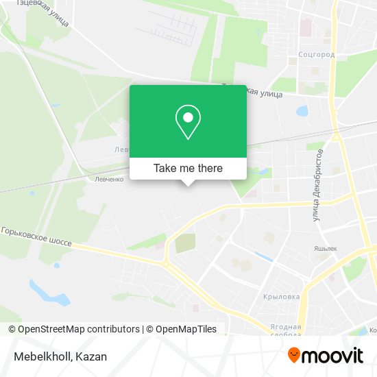 Mebelkholl map