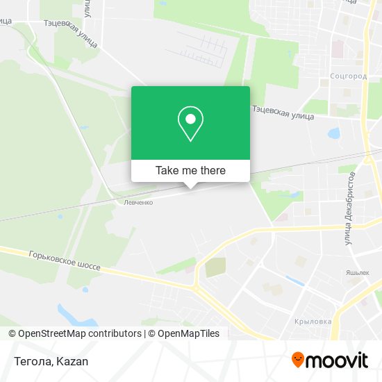 Тегола map