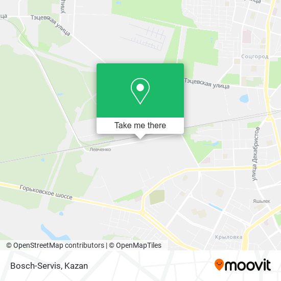 Bosch-Servis map