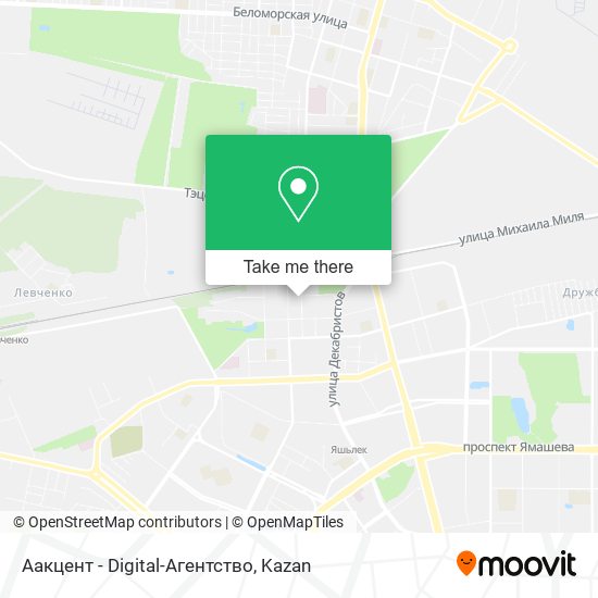 Аакцент - Digital-Агентство map