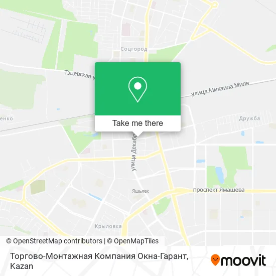 Торгово-Монтажная Компания Окна-Гарант map