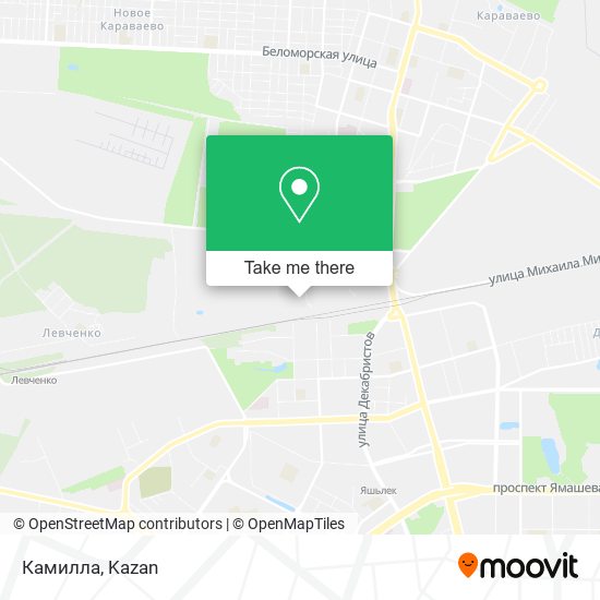 Камилла map