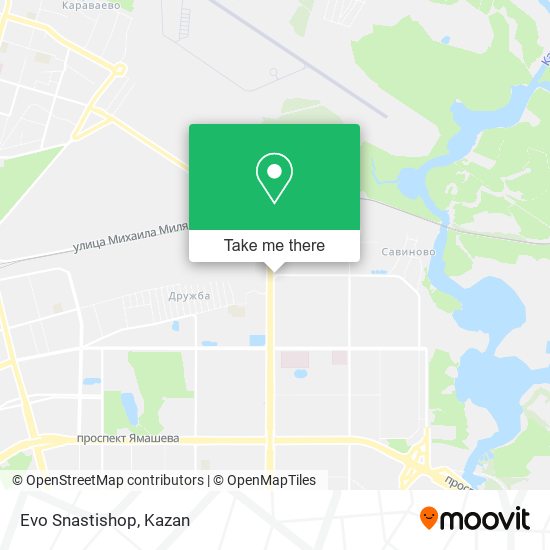 Evo Snastishop map