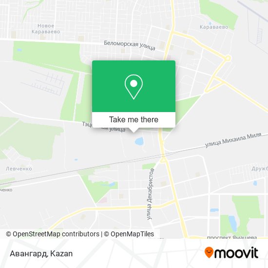 Авангард map