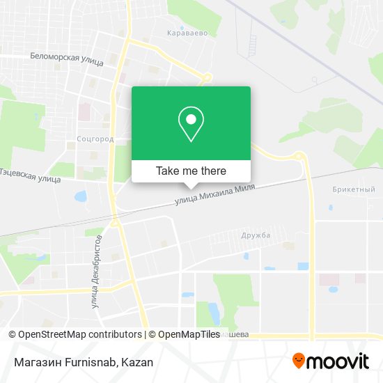 Магазин Furnisnab map