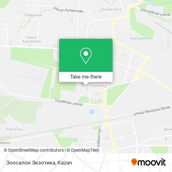 Зоосалон Экзотика map