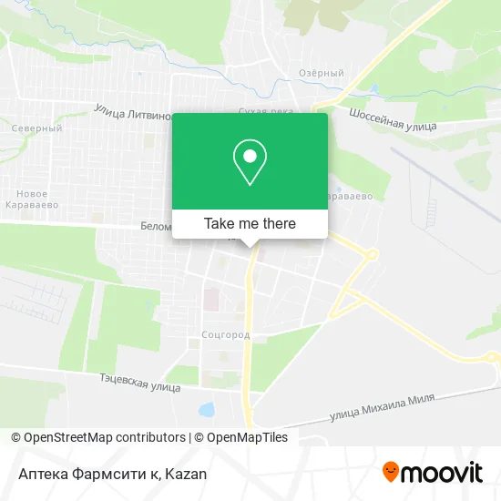 Аптека Фармсити к map