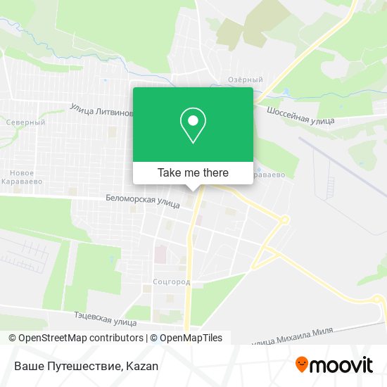 Ваше Путешествие map