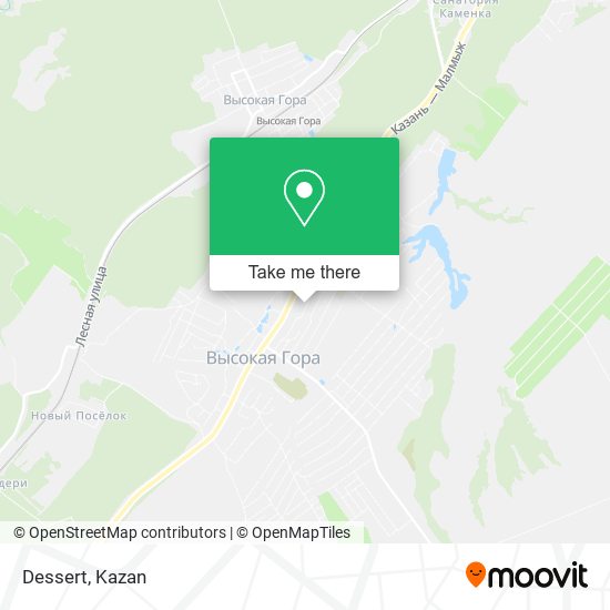 Dessert map
