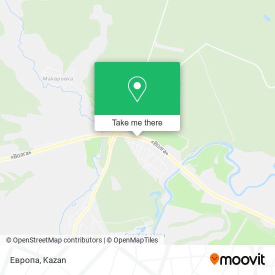 Европа map