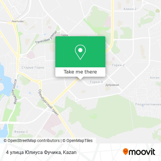 4 улица Юлиуса Фучика map