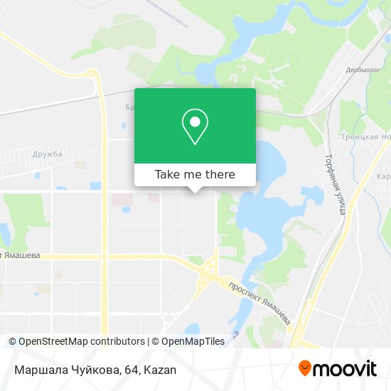 Маршала Чуйкова, 64 map