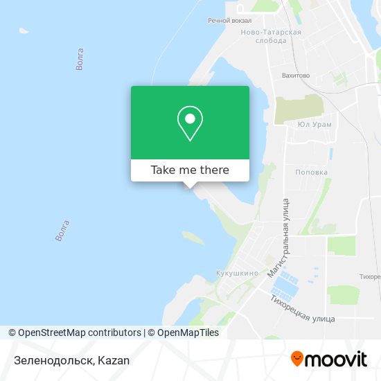 Зеленодольск map