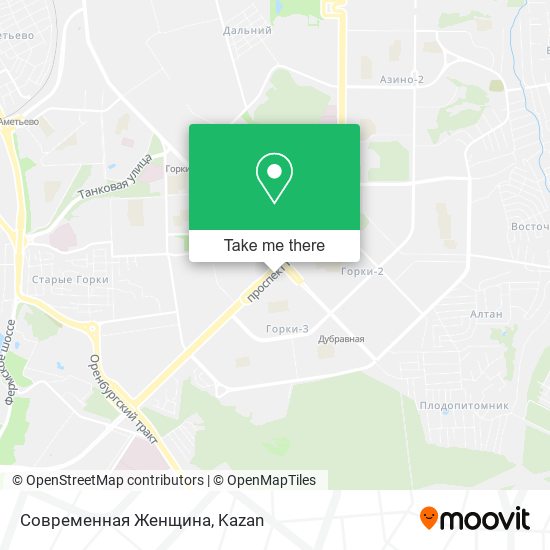 Современная Женщина map