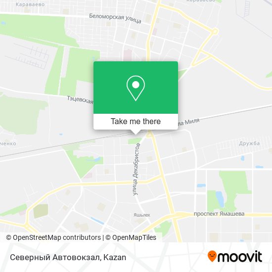 Северный Автовокзал map